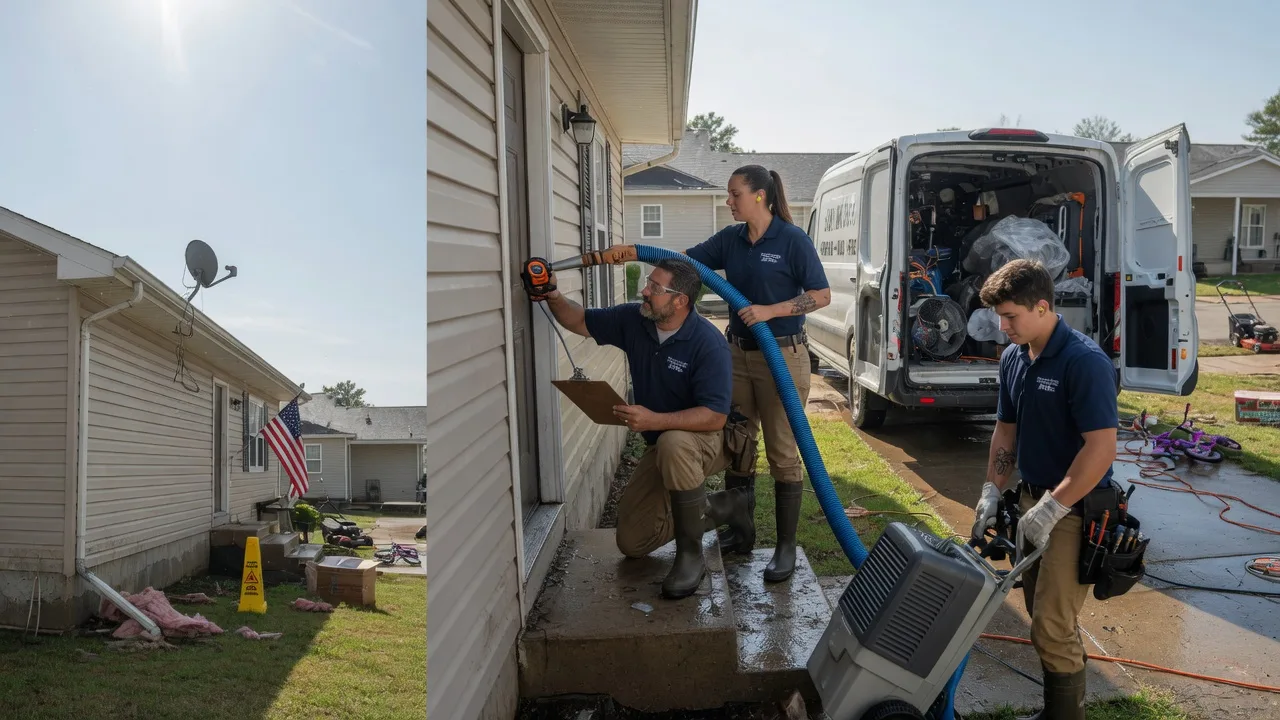 Ceiling Water Damage Restoration in Villa Park, IL near me